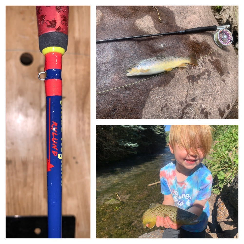 Custom Moderate Fast Action Fly Rod