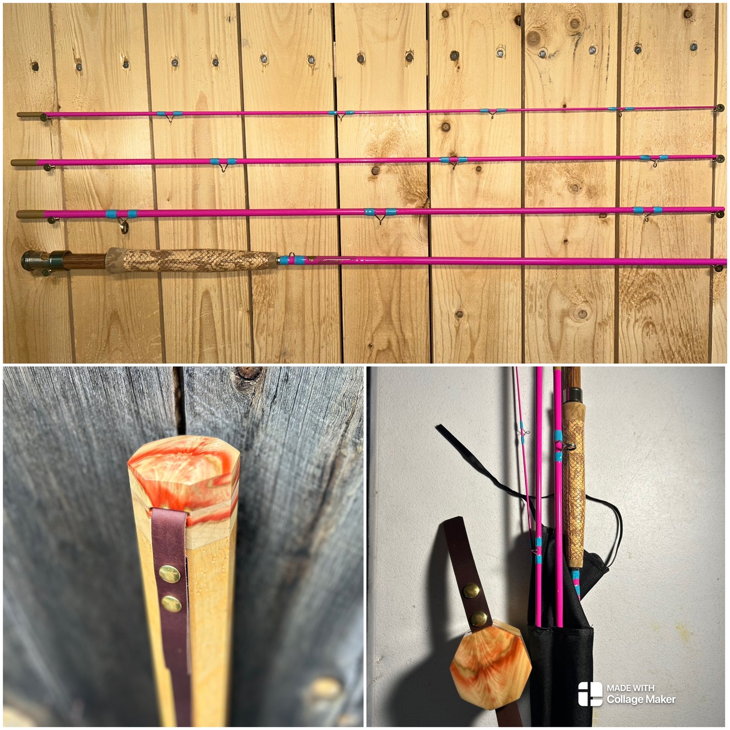 Custom Moderate Fast Action Fly Rod